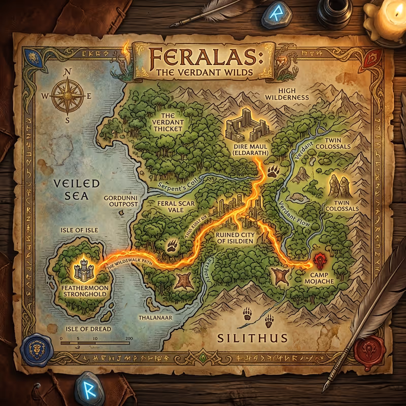 Ruta de farmueo WoW 185-225